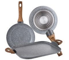 Conjunto de 3 frigideiras