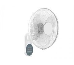 Ventilador montado na parede com temporizador e 3 velocidades
