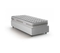 Cama de solteiro de tecido