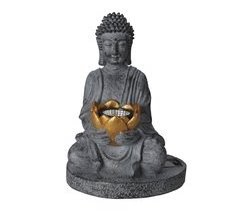 WELL HOME - Luz Solar Buda em polystone