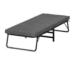 Cama Dobrável Poliéster, Metal e Espuma HOMCOM, casa - sófas