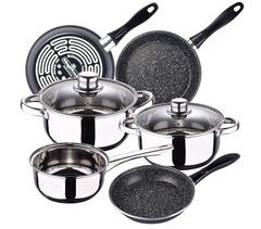 5 peças Bateria de cozinha + jogo de remendo