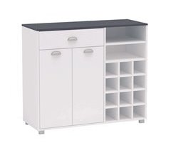 Buffet de cozinha Asfeld 2 portas e 1 gaveta