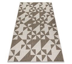 Tapete prumo SIZAL FLOORLUX 20489 TRIÁNGULOS 120x170