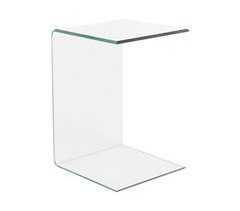 Beliani Mesa auxiliar LOURDES 40x40