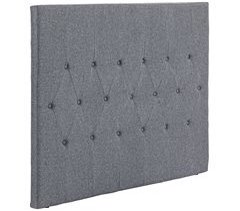 Cabeceira para Cama MDF, Linho e Espuma HOMCOM, casa - quarto