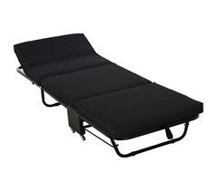 Cama Dobrável Metal e Espuma; HOMCOM, casa - sófas