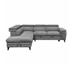 Sofá de canto com cama e arca LEYRE