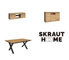 Conjunto de móveis para sala de estar, mesa, aparador, móvel para TV