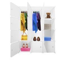 Guarda-roupa Elite Cube Caixa Personalizável 12 Cubos/Portas 111