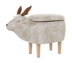 Beliani Puf animal REINDEER