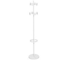 Cabide de Pé Metal HOMCOM, casa - móveis de armazenamento