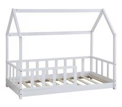 Cama cabine de madeira 166x87
