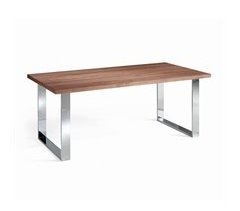 Tabela de jantar retangular nogueira
