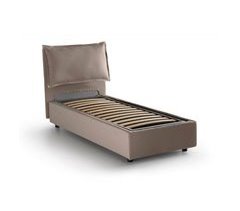 Cama de solteiro de tecido