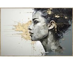 Pintura original EMMA laser 60x90cm marca MARCOMUEBLE
