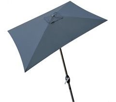 Guarda-sol retangular cabo de alumínio Aktive Garden