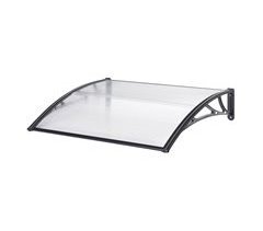 Toldo exterior Mellerud  para portas com proteção  policarbonato 120x100