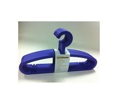 Conjunto de 10 cabides de plástico