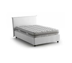 Cama quadrada e meia de tecido