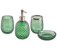 Beliani Conjunto de accesorios de baño CANOA