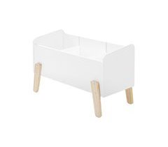 Caixa de brinquedos para crianças Vipack - Branco