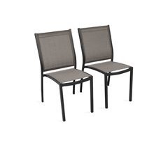 Conjunto de 2 cadeiras Orlando e textilene