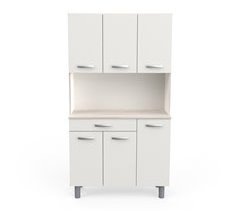 Buffet de cozinha LUCIA com 6 portas e 1 gaveta