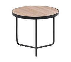 Beliani Mesa auxiliar MELODY 50x50