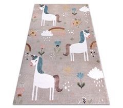 Tapete FUN Sweety para crianças Unicórnio arcoíris 280x370