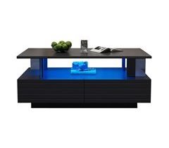 Mesa de centro de acrílico 100x50