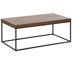 Beliani Mesa de centro DELANO 60x100
