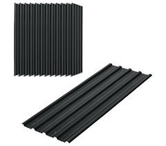 Painéis de Aço Galvanizado Aço Galvanizado Outsunny