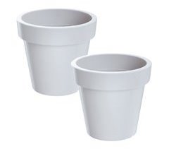 2x lofly plástico pote