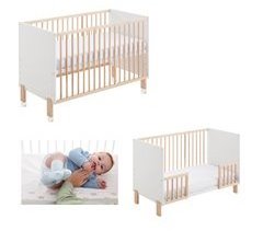 Berço de co-sleeping Umami + grades de proteção + 4 rodas