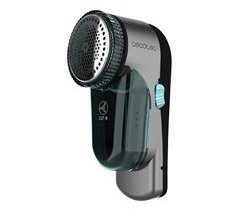 Cecotec Tira borbotos com bateria recarregável até 45 minutos de autonomia, sistema de segurança, três lâminas ultra afiadas, que chegam até às 8800 revoluções por minuto. Contém depósito de resíduos.