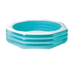 Piscina inflável familiar octogonal INTEX