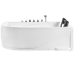 Beliani Banheira de esquina CALAMA 120x180