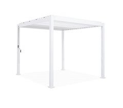 Pérgola bioclimática de alumínio Triomphe com lâminas 301x301