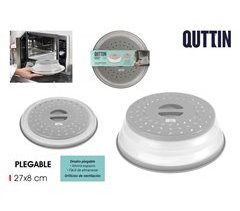 Tampa dobrável para microondas QUTTIN 27cm