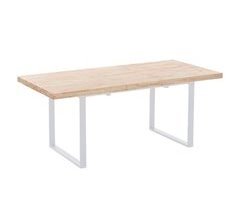 Mesa de jantar extensível Natural