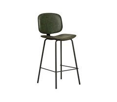 Banco alto DECO fixo PU cor verde