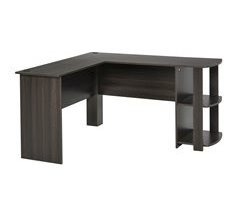 Secretária de Canto MDF HOMCOM, escritório - secretárias 136x130