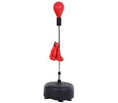 Punching Ball Aço, PU, PE HOMCOM