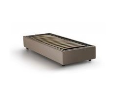 Cama de solteiro de tecido