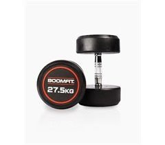 Halteres Redondos de Musculação 27,5Kg (Par) - BOOMFIT