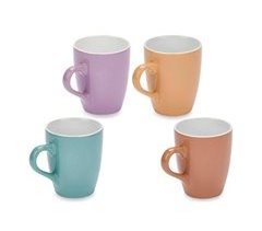 Conjunto de 4 xícaras 360ml sortimento 4 coleção VESSIA