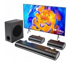 Hiwill A51 Barra de som - 5.1 380W com Subwoofer 5.25"