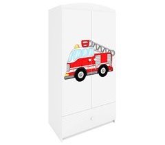 Roupeiro 2 portas 1 gaveta Kocot Kids Babydream Pompier