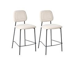 Beliani Banco de bar DUETTE